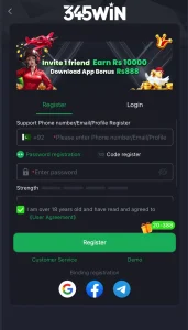345win game signup